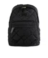 Marc Jacobs Quilted Nylon Backpack In Black
