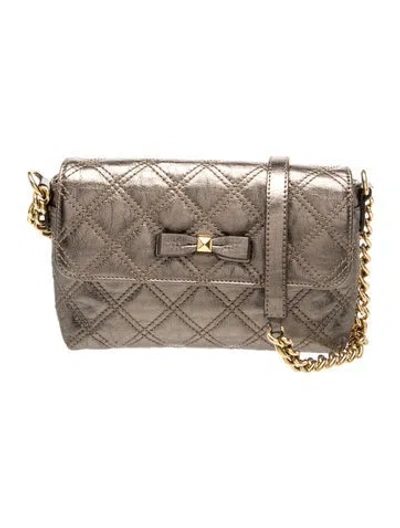 Pre-owned Marc Jacobs Quilted Shoulder Bag In Neutral