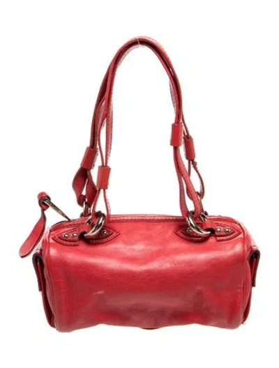 Pre-owned Marc Jacobs Quilted Shoulder Bag In Red