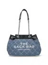 Marc Jacobs Quilted Structured Bag With Dual Chain Handles
