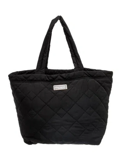 Pre-owned Marc Jacobs Quilted Tote In Black