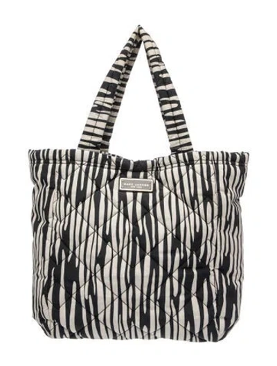 Pre-owned Marc Jacobs Quilted Tote In Black