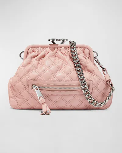 Marc Jacobs Re-edition Quilted Leather Little Stam Bag In Rose