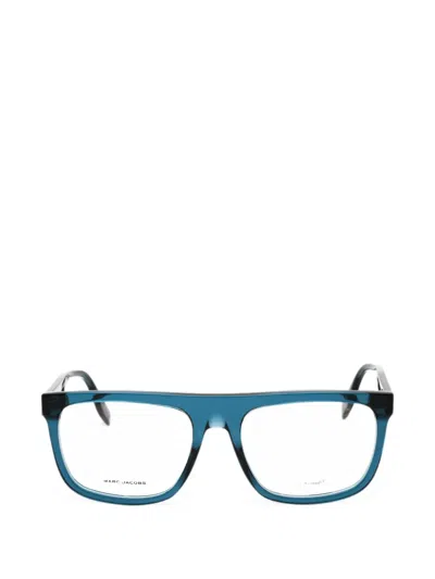 Marc Jacobs Rectangle-frame Glasses In Blue
