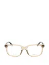 Marc Jacobs Rectangle-frame Glasses In Brown