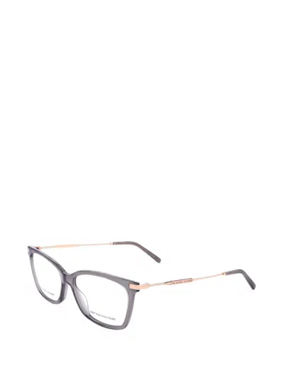 Marc Jacobs Rectangle-frame Glasses In Gray
