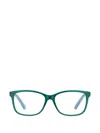 Marc Jacobs Rectangle-frame Glasses In Green
