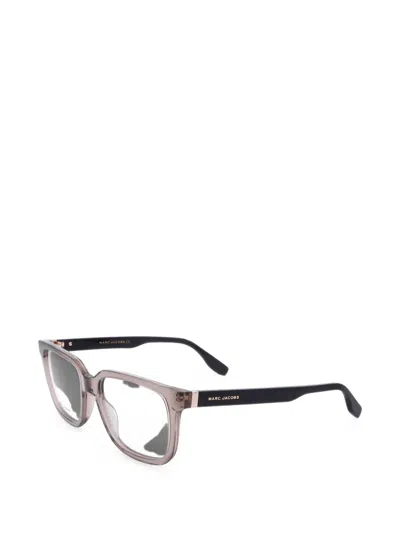 Marc Jacobs Rectangle-frame Glasses In Brown