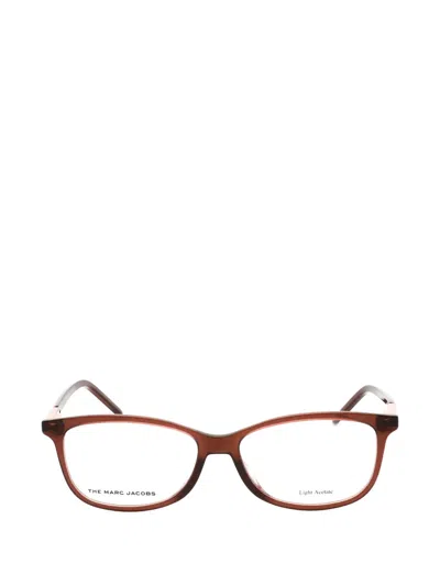 Marc Jacobs Rectangle-frame Glasses In Orange