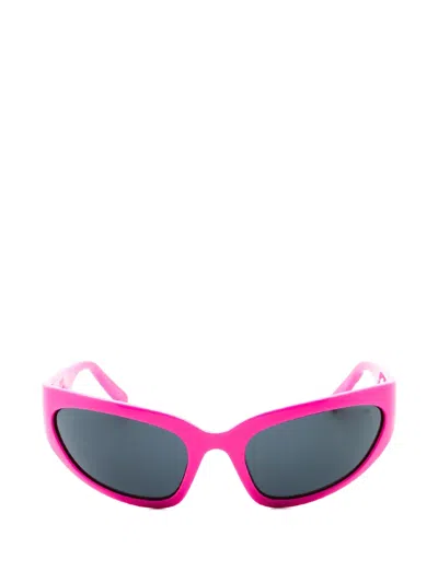 Marc Jacobs Rectangle-frame Sunglasses In Pink