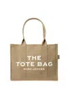 Marc Jacobs Rectangular Canvas Tote Bag With All-over Logo Print