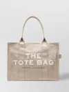 Marc Jacobs Rectangular Canvas Tote Bag With Top Handles