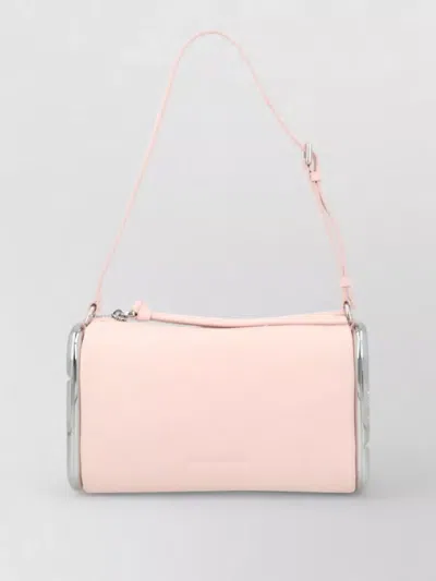 Marc Jacobs Rectangular Crossbody Bag Adjustable Strap Accents In Pink