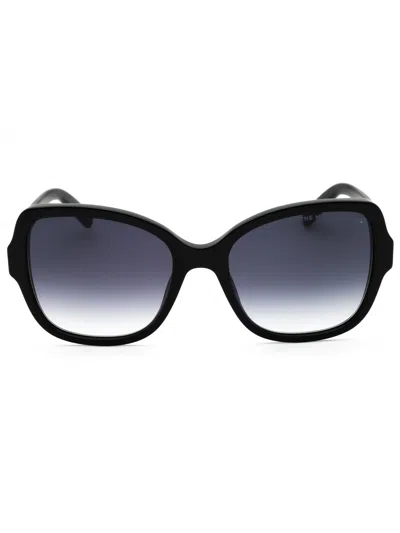 Marc Jacobs Rectangular Designer Sunglasses For Women In Black