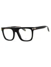 Marc Jacobs Rectangular Eyeglasses For Men - Model Mj 1063 In Black