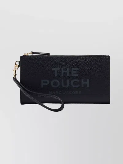 Marc Jacobs Rectangular Leather Clutch Wrist Strap