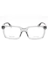 Marc Jacobs Rectangular Men's Eyeglasses In Gray