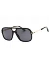 Marc Jacobs Rectangular Men's Sunglasses In Black