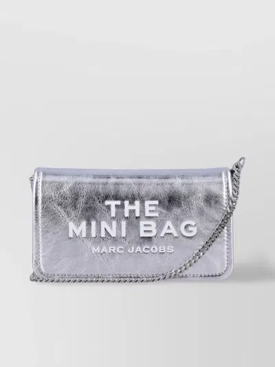 Marc Jacobs Rectangular Metallic Chain Strap Bag