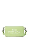 Marc Jacobs Rectangular Mini Bag In Soft Green Cow Leather In Neutral
