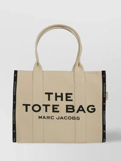Marc Jacobs Rectangular Shape Tote Bag With Contrast Trim