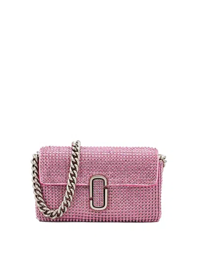 MARC JACOBS RECTANGULAR SHOULDER BAG SYNTHETIC DIAMONDS