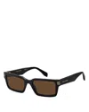Marc Jacobs 54mm Rectangular Sunglasses In Black