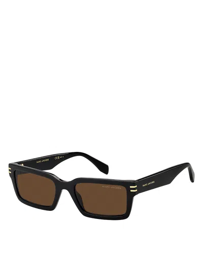 MARC JACOBS RECTANGULAR SUNGLASSES, 54MM