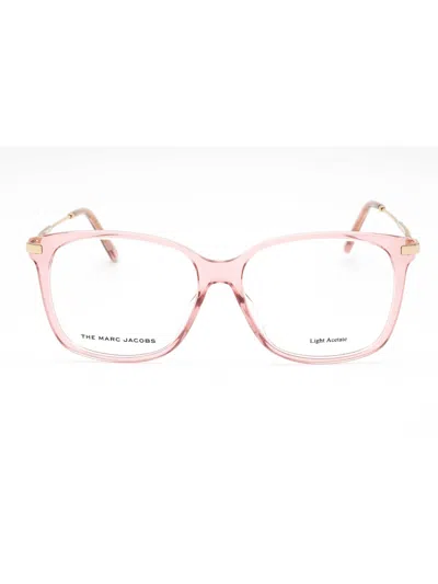 Marc Jacobs Rectangular Women's Eyeglasses Marc 562 In Pink