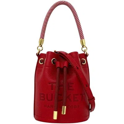 Pre-owned Marc Jacobs Red Color Leather Handbag Shoulder Bag ()