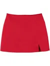 Marc Jacobs Women Duchess Satin Skirt In Red