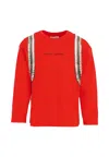 Marc Jacobs Red T-shirt For Boy With Logo In Red
