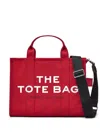 MARC JACOBS RED THE CANVAS LARGE TOTE