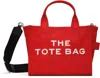 Marc Jacobs Red 'the Canvas Small' Tote In 617 True Red