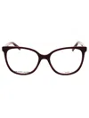 Marc Jacobs Refined Rectangular Eyeglasses For Women In Black