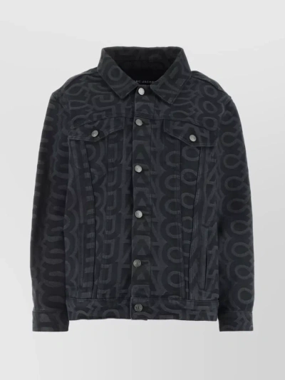 MARC JACOBS REPEATED LOGO DENIM JACKET