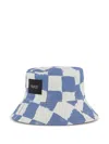 Marc Jacobs Reversible Check Bucket Hat In Multi