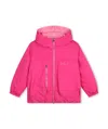 Marc Jacobs Reversible Puffer Jacket In Pink