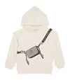 Marc Jacobs Snapshot Bag-print Hoodie In Beige