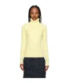 Marc Jacobs Ribbed-knit Turtleneck Jumper In Nude