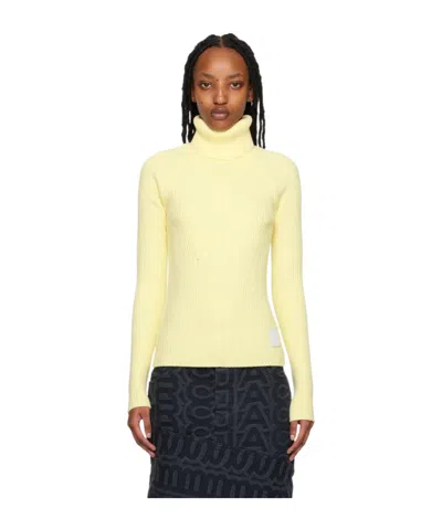 MARC JACOBS RIBBED-KNIT TURTLENECK JUMPER