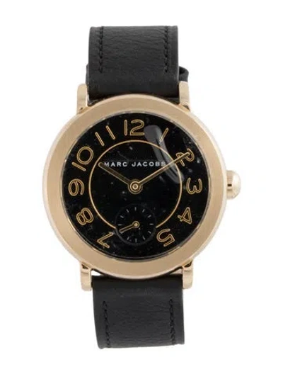 Pre-owned Marc Jacobs Riley Watch In Multicolor