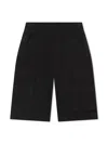 Marc Jacobs Ripstop Cotton Bermuda Cargo Shorts In Black