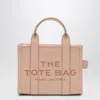 Marc Jacobs Rose Leather The Small Tote Bag Women In Pink
