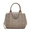 Marc Jacobs The Turnlock Crossbody Tote Bag In Nude