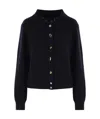 Marc Jacobs Rough Knitted Cardigan In Black