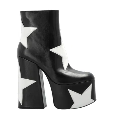 Marc Jacobs Round-head Thick Sole Boots In Black