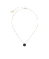 Marc Jacobs Round Necklace In White