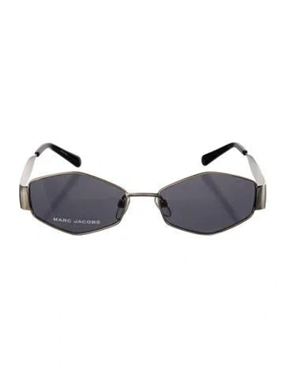 Pre-owned Marc Jacobs Round Tinted Sunglasses In Multi