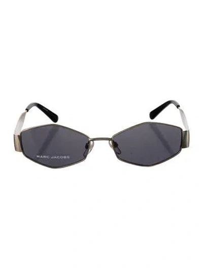 Pre-owned Marc Jacobs Round Tinted Sunglasses In Multi